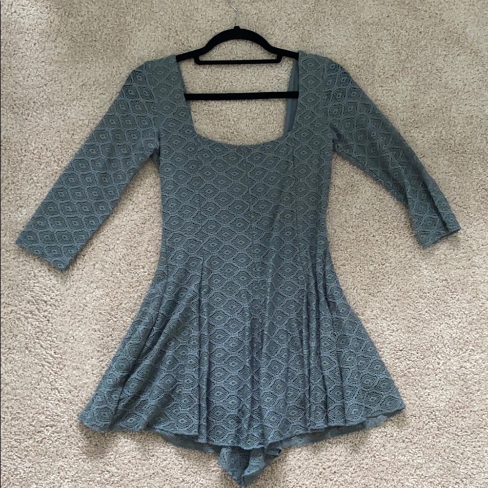 Brand new with tags blue turquoise romper